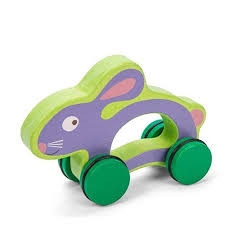 Le Toy Of Petilou Rabbit on Wheels